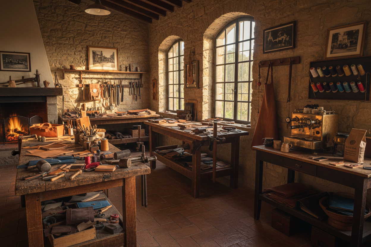 Meet the Workshop in Tuscany: Inside a Third-Generation Artisan Atelier